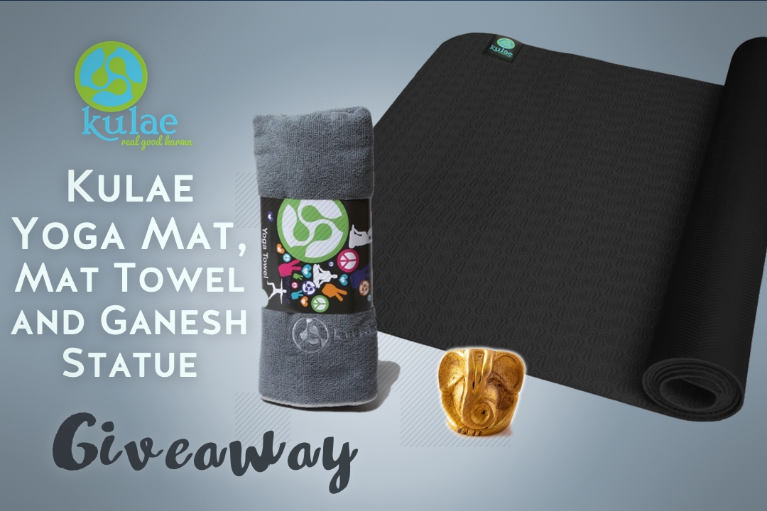 January Giveaway: Kulae Yoga Mat, Towel, and Statue Package